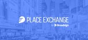 Place Exchange by Broadsign logo over a cityscape featuring digital out-of-home advertising billboards.