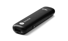 A Chromebit on a white background. It looks a lot like a black USB stick, only larger and with a USB port and power port included. These devices are popular among network operators looking for inexpensive digital signage.