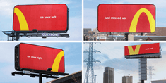 McDonald’s out-of-home advertising campaign by Cossette