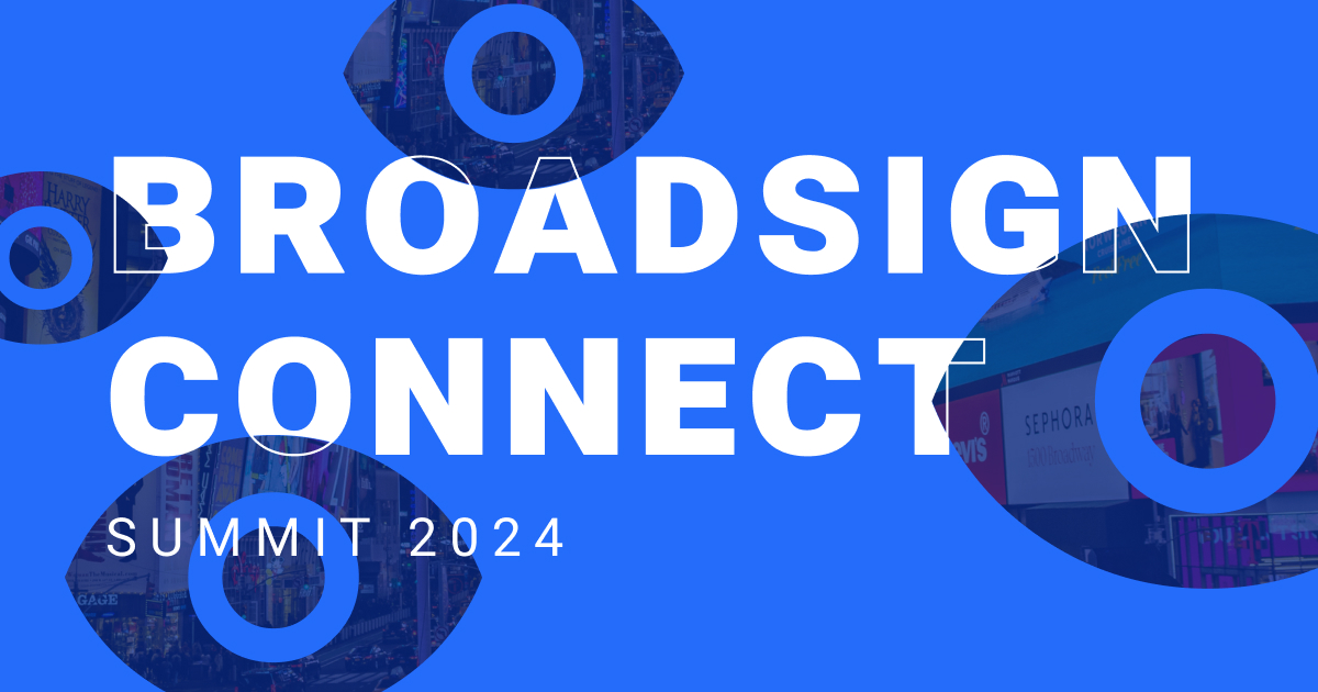 Broadsign's Connect 2024 Summit Broadsign